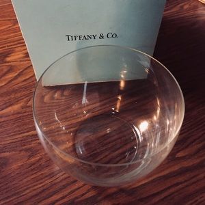 Tiffany & Co. crystal bowl